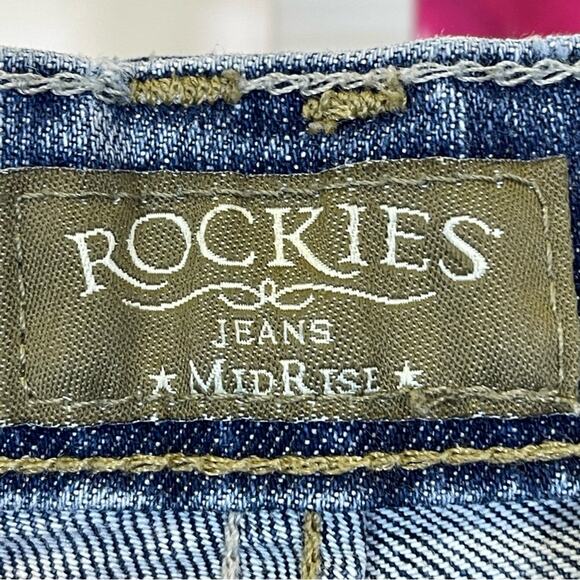 Rockies Jeans Mid Rise Denim Capris. Size 4. In excellent condition! - Picture 5 of 7